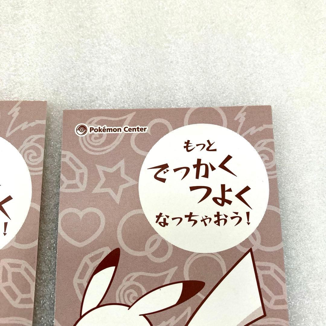 ポケモンセンター ポンチョを着たピカチュウ 名刺カード メガリザードンX Y