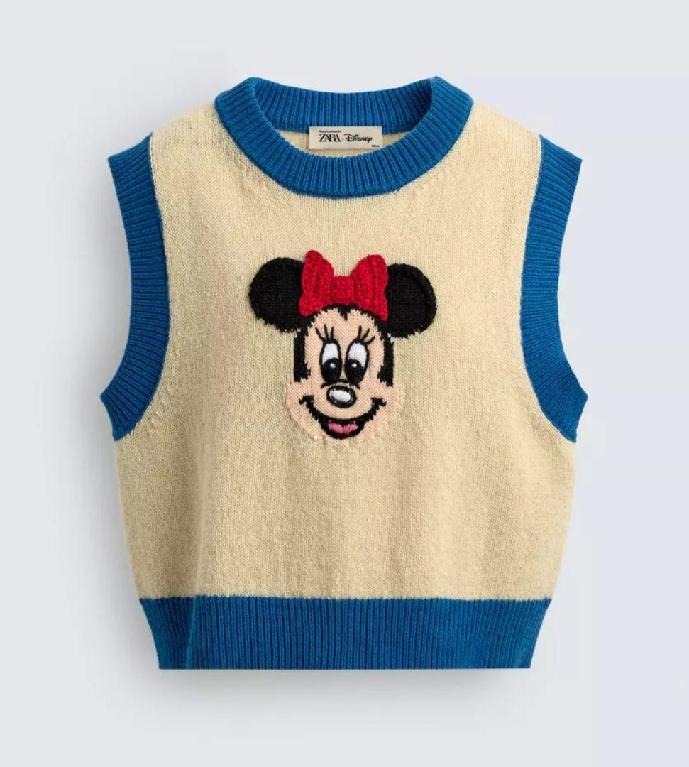 【新品未使用】　ZARA　ミニーマウスベスト