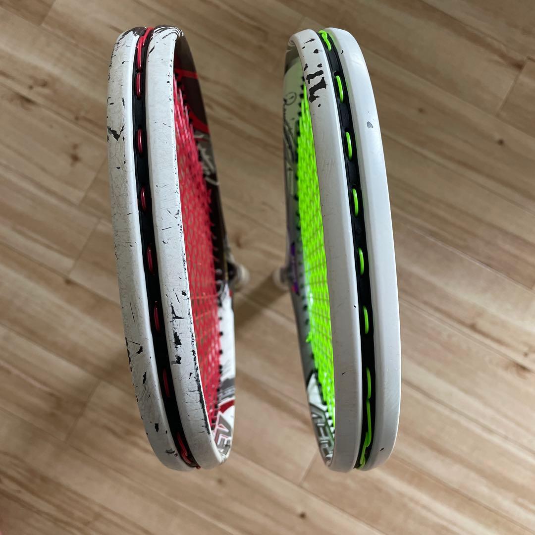 ゆ 【2本セット】ソフトテニスラケット ナノフォース8V