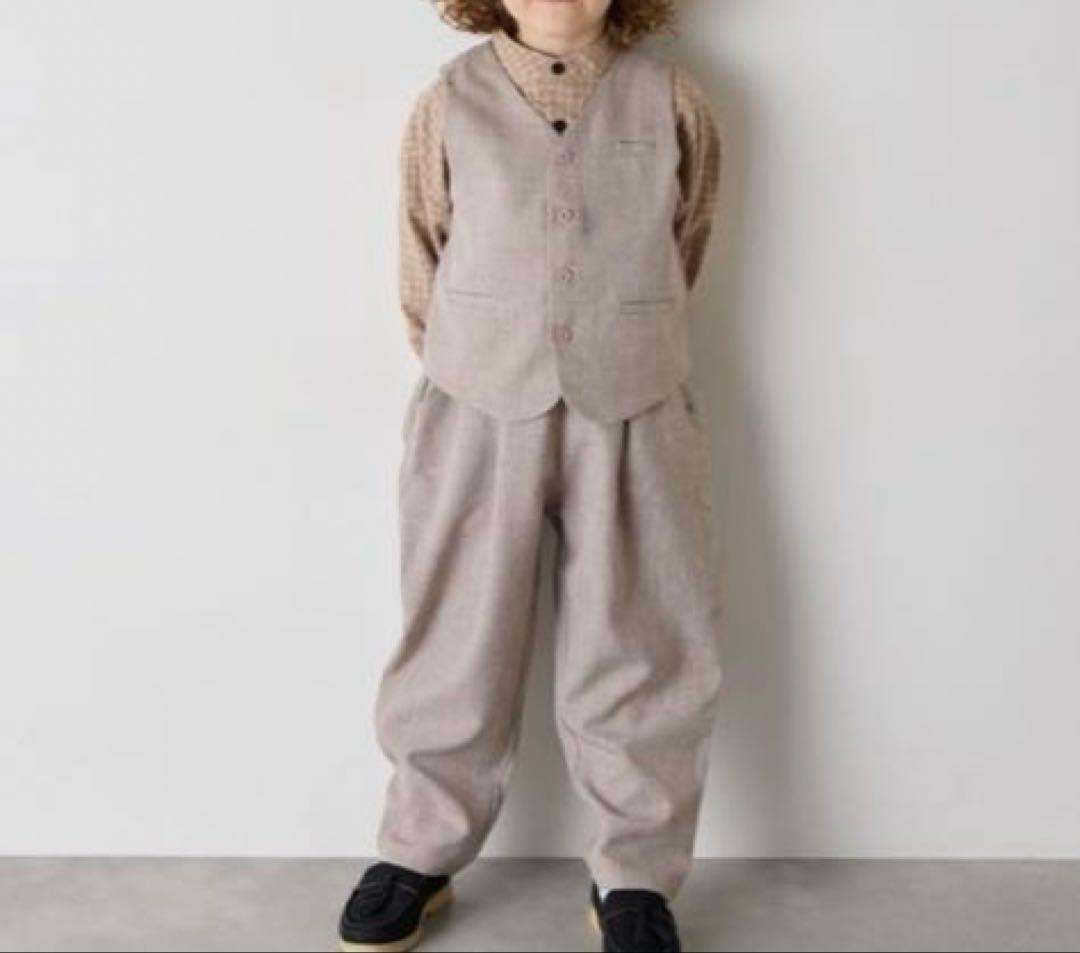 riziere リジェールノーカラージャケットセットアップ ・ベスト・靴・シャツ