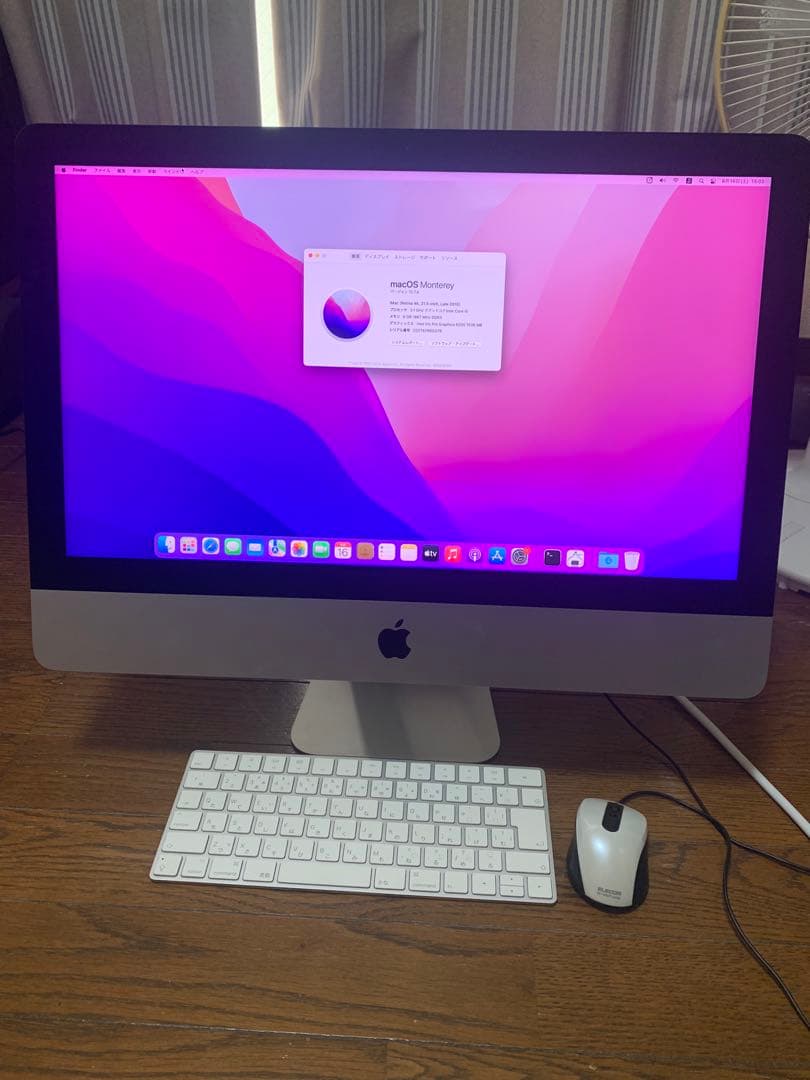 Macデスクトップ imac late 2015 retina 4k 21,5 inch