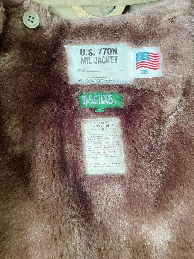 モッズコート M-51（schott deluxeダブルネーム）