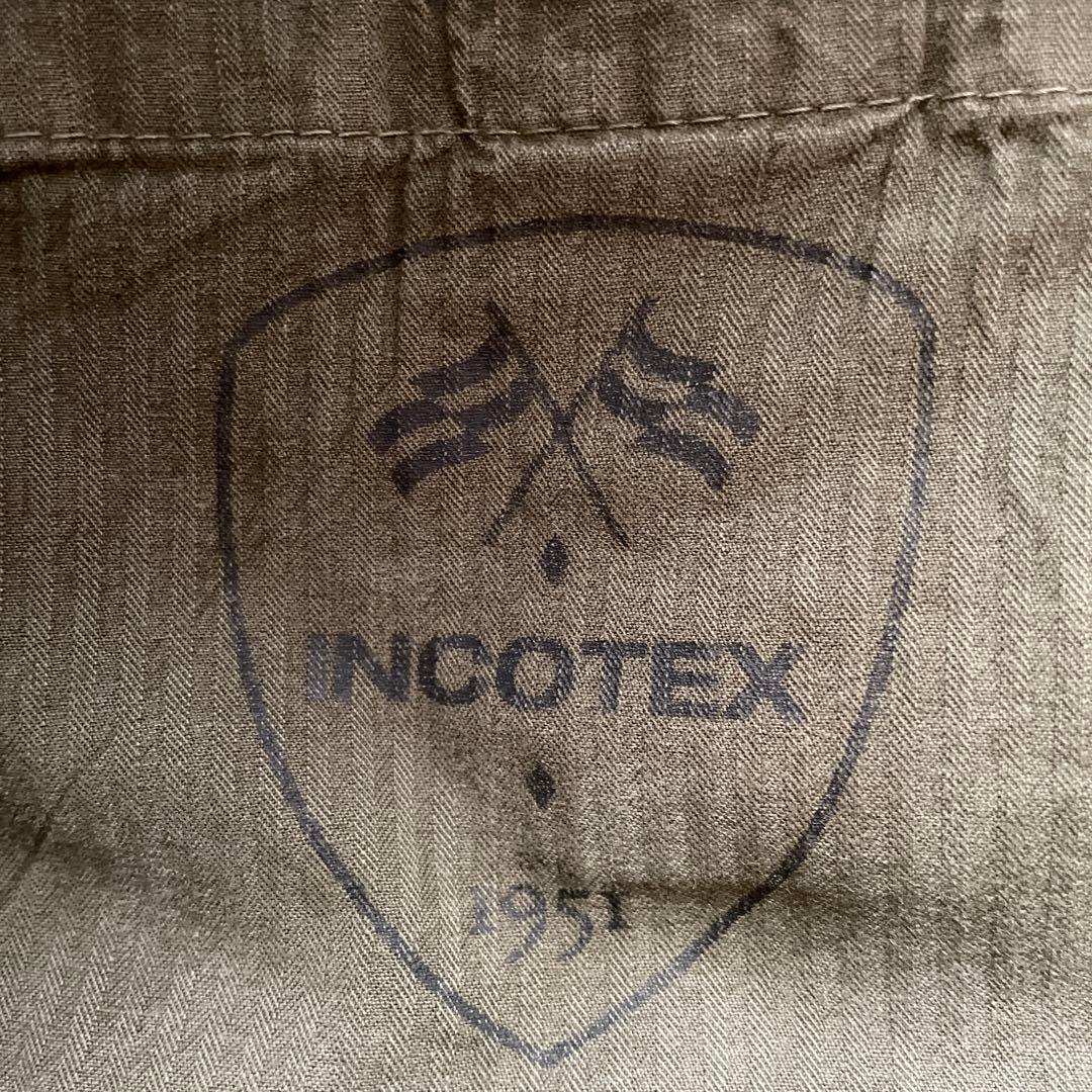 マ*ロ様 INCOTEX ガーメントダイ　オリーブグリーン チノパン　サイズ32