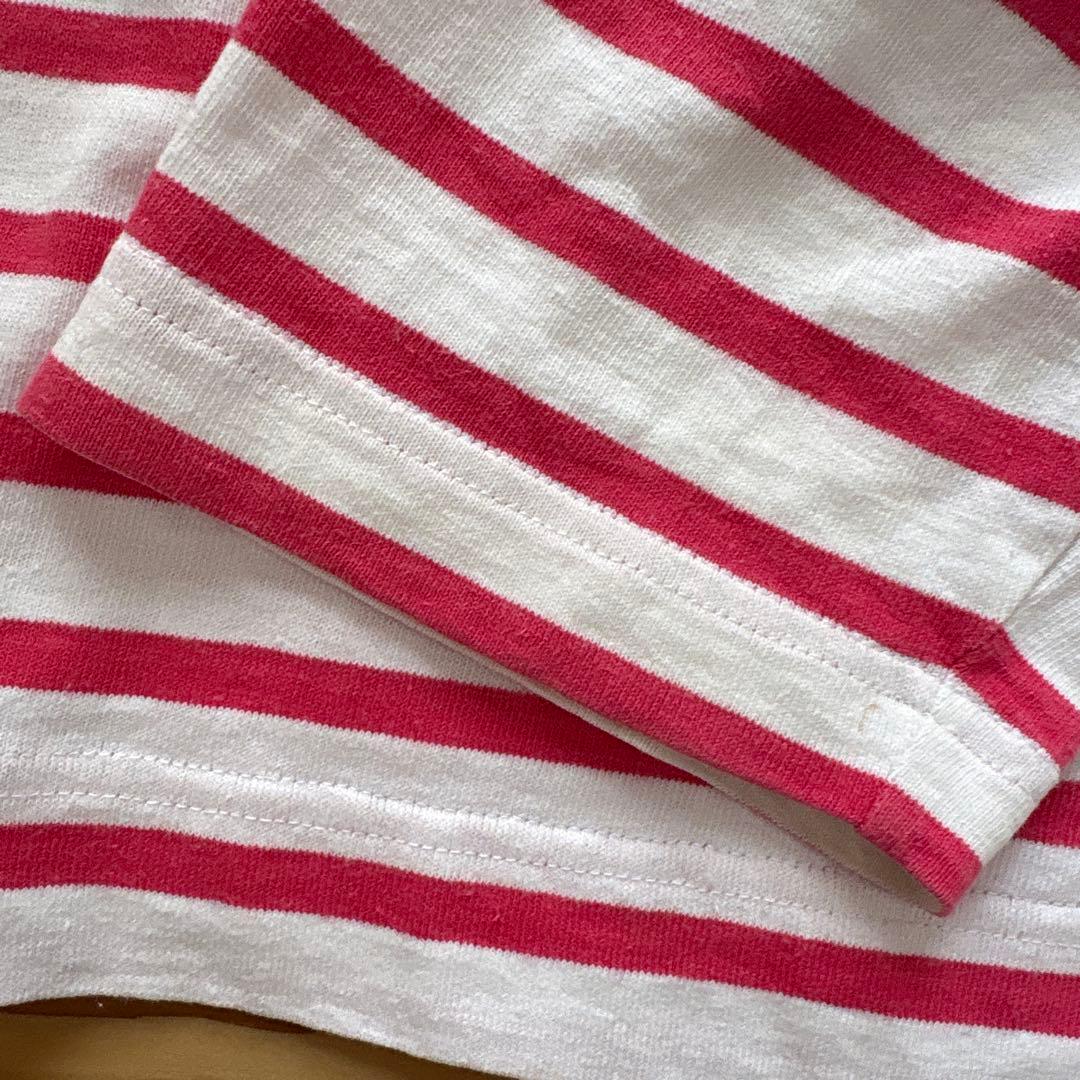 mavuno ボーダー　ピンク