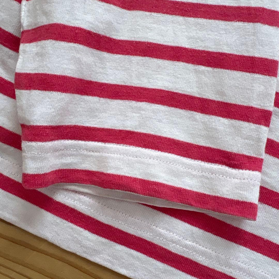 mavuno ボーダー　ピンク