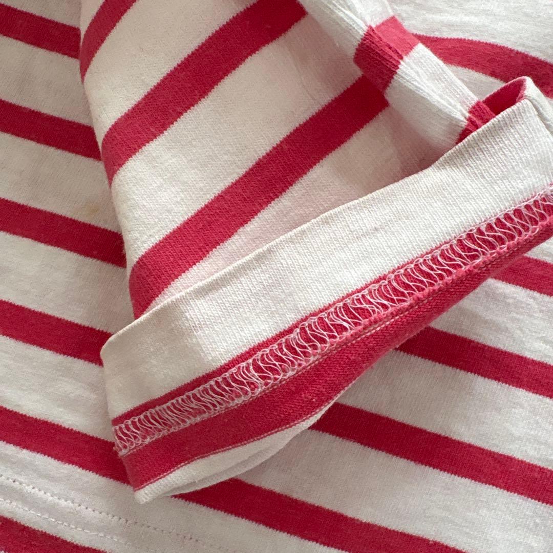 mavuno ボーダー　ピンク