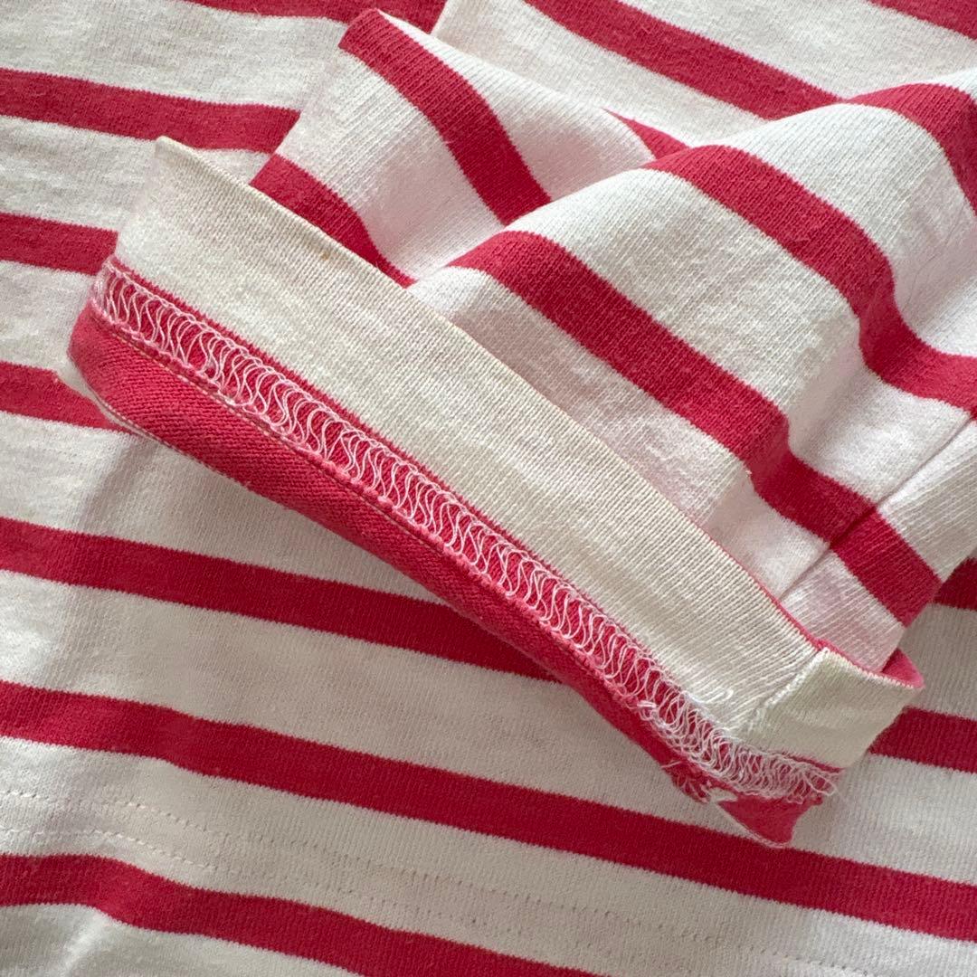 mavuno ボーダー　ピンク