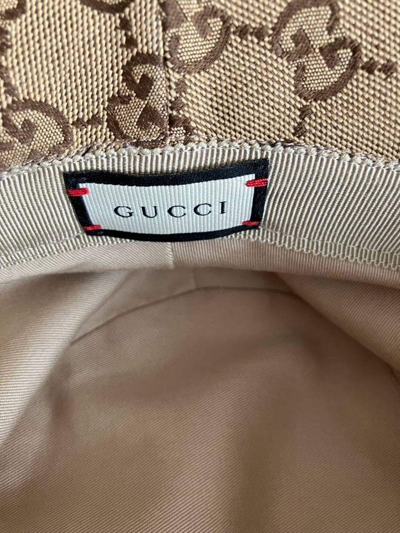 GUCCI GGモノグラム バケットハット