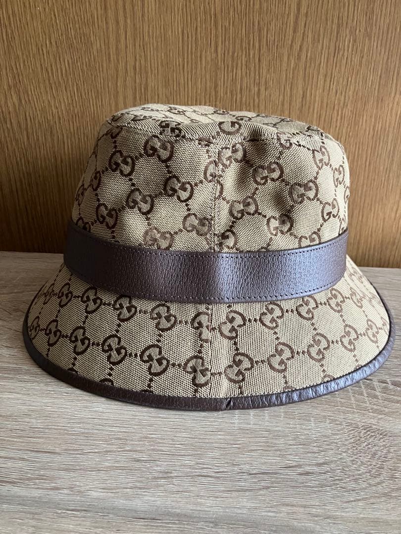 GUCCI GGモノグラム バケットハット