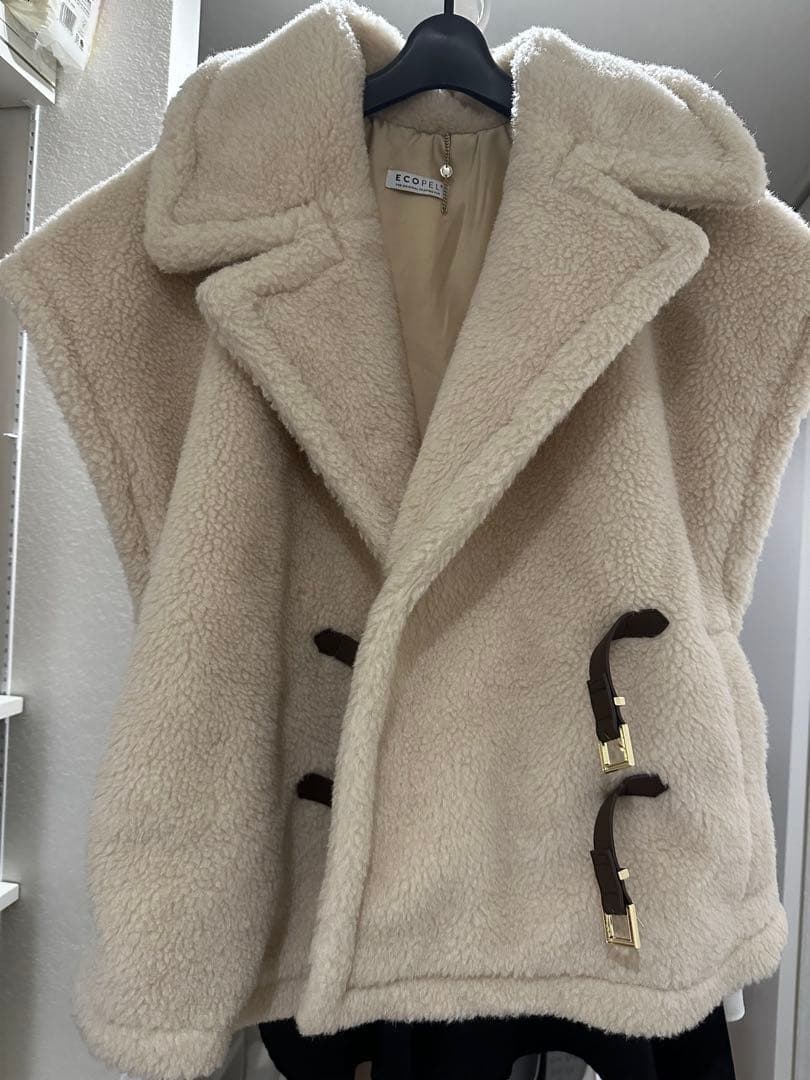 FRAY I.D ECOPELボアポンチョ