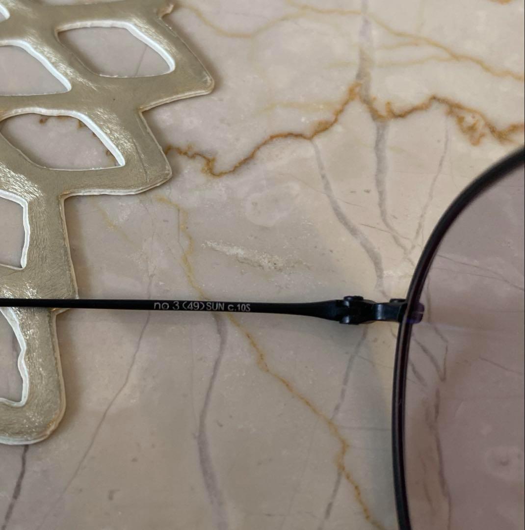 値下げ！【10 EYEVAN】 no.3 49 SUN c.10S サングラス