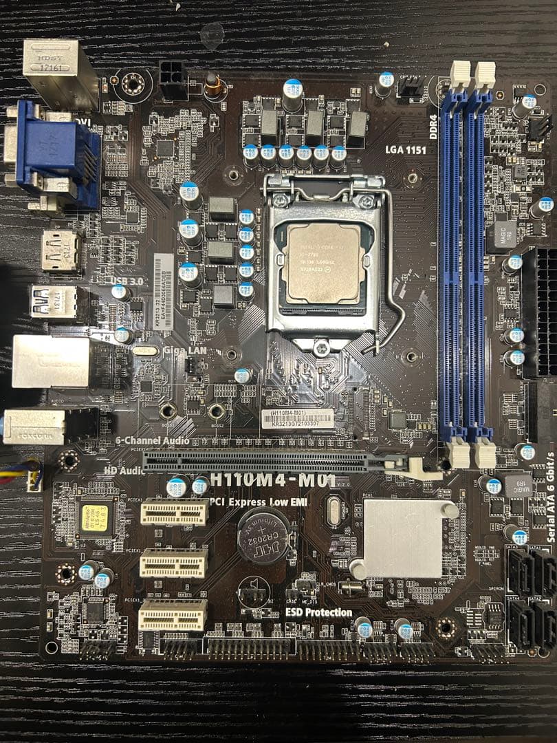 【動作確認済】i7-7700 & DDR4 16GB&MB H110M4