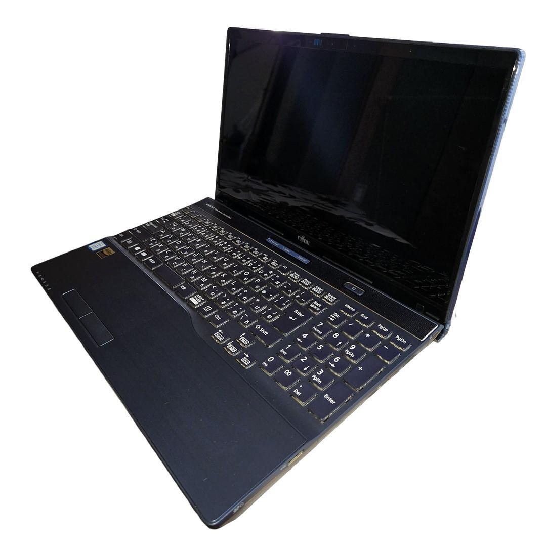 【美品】富士通LifeBook AH77/D1 i7/32GB/2TB/ブルー