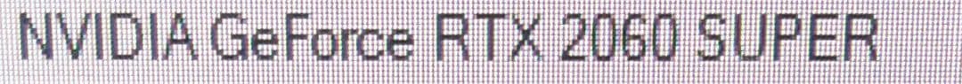 Λ NVIDIA GeForce RTX 2060 SUPER 本体