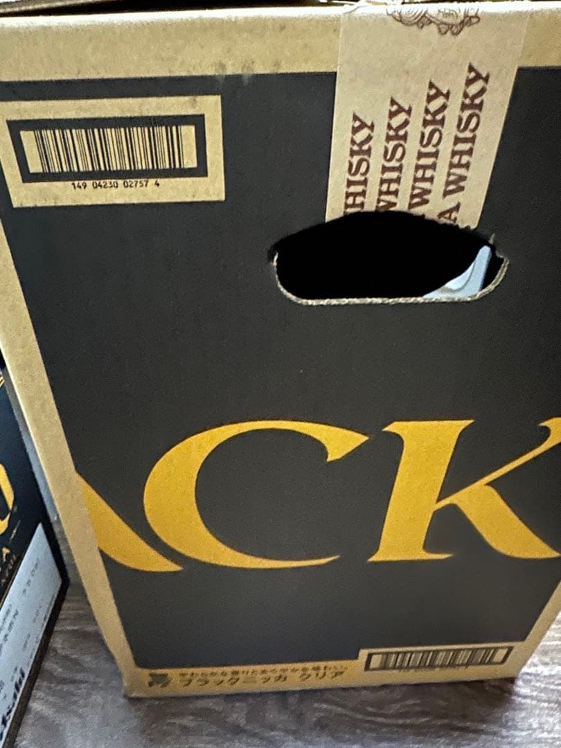 BLACK Clear ウイスキー 4L×4本700mL1本