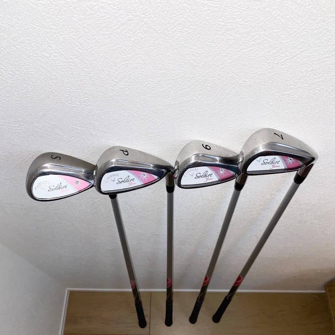 格安☆キャロウェイ レディース用ゴルフクラブセット☆初心者 女性キャディバッグ付