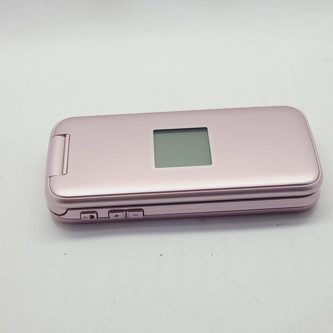 ☆新品・未使用☆simフリー☆富士通 らくらくホン F-01M ピンク ドコモ