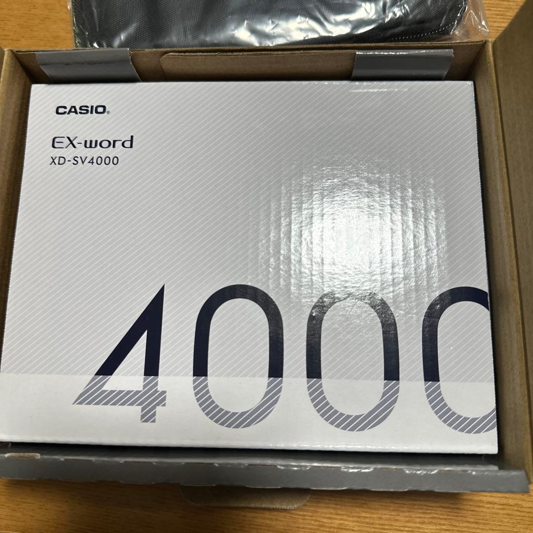 CASIO EX-word XD-SV4000 本体