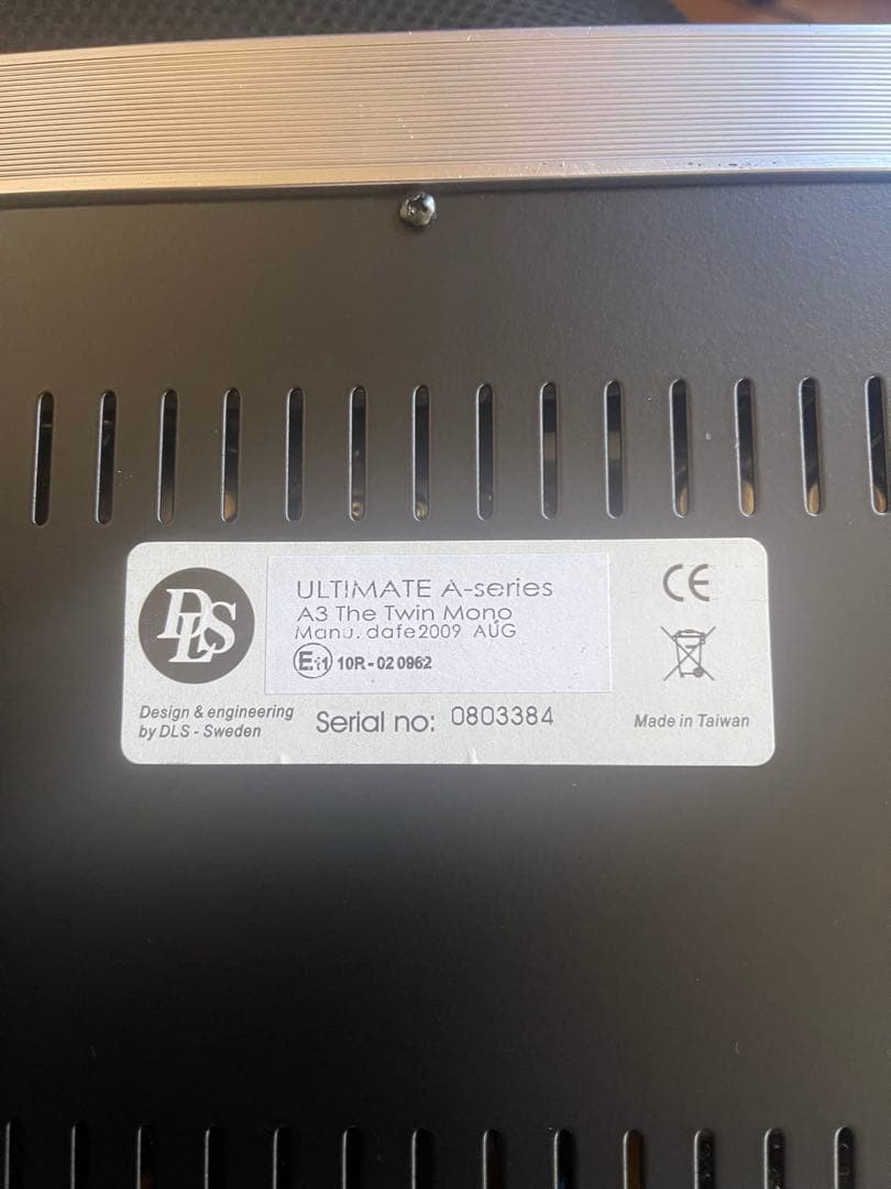 カーオーディオ DLS ULTIMATE A SERIES A3 /THE TWIN MONO