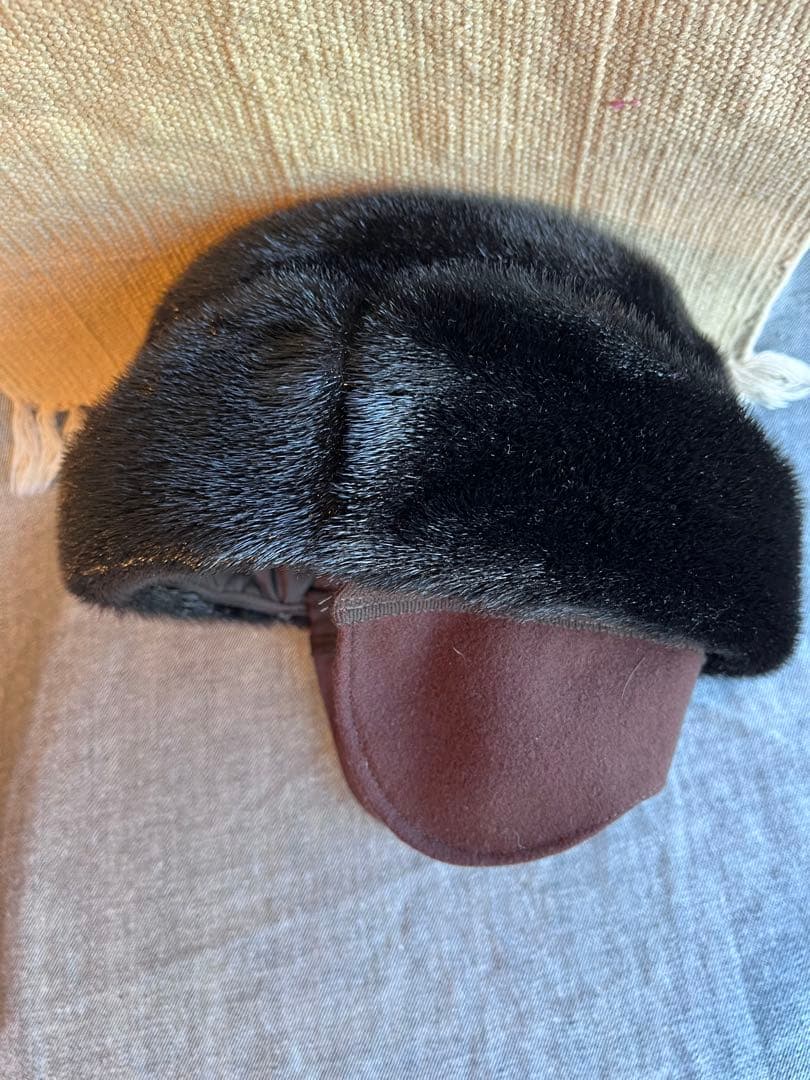 Wigens リアルファー ロシアンハット　アザラシ　スウェーデン製