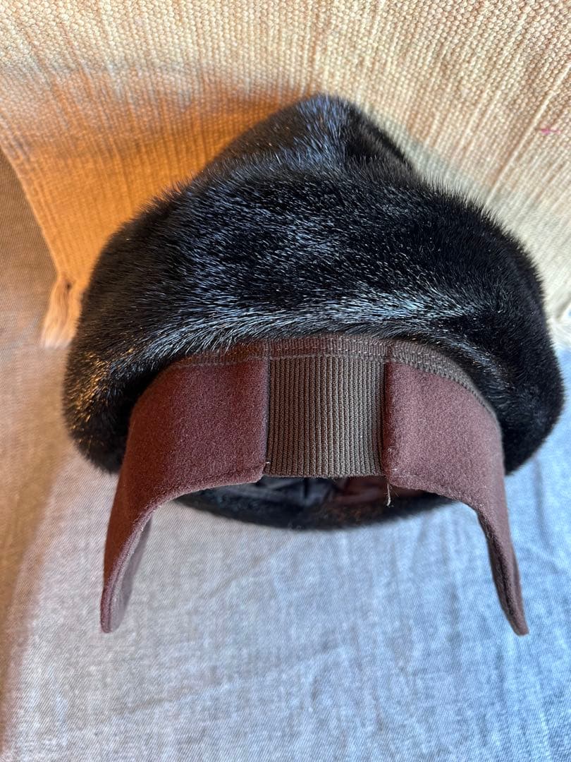 Wigens リアルファー ロシアンハット　アザラシ　スウェーデン製