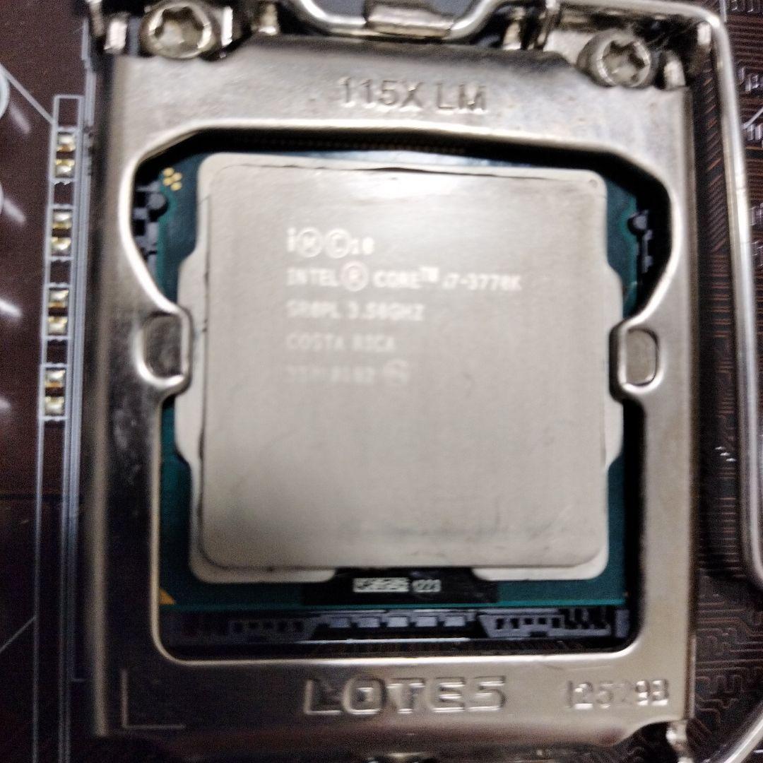 i7 3770k マザボ メモリ 16GB P8H77-V