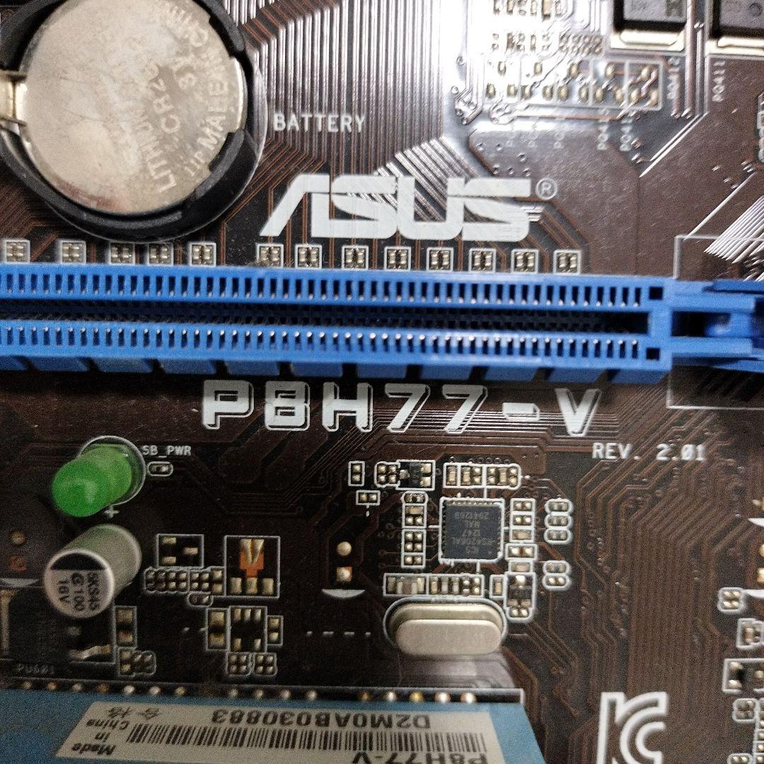 i7 3770k マザボ メモリ 16GB P8H77-V