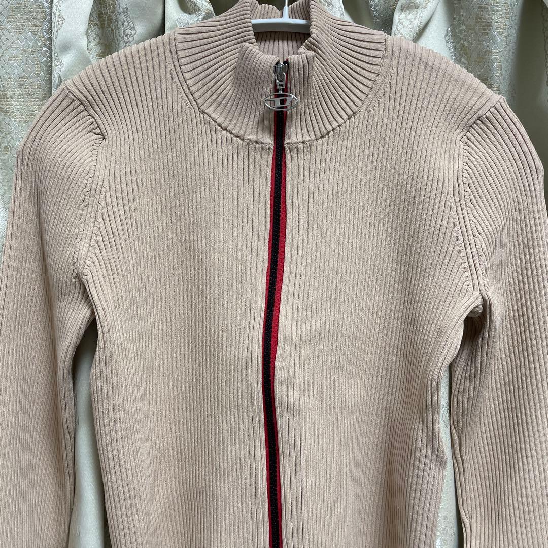 DIESEL 新品未使用　フルジップ カーディガン