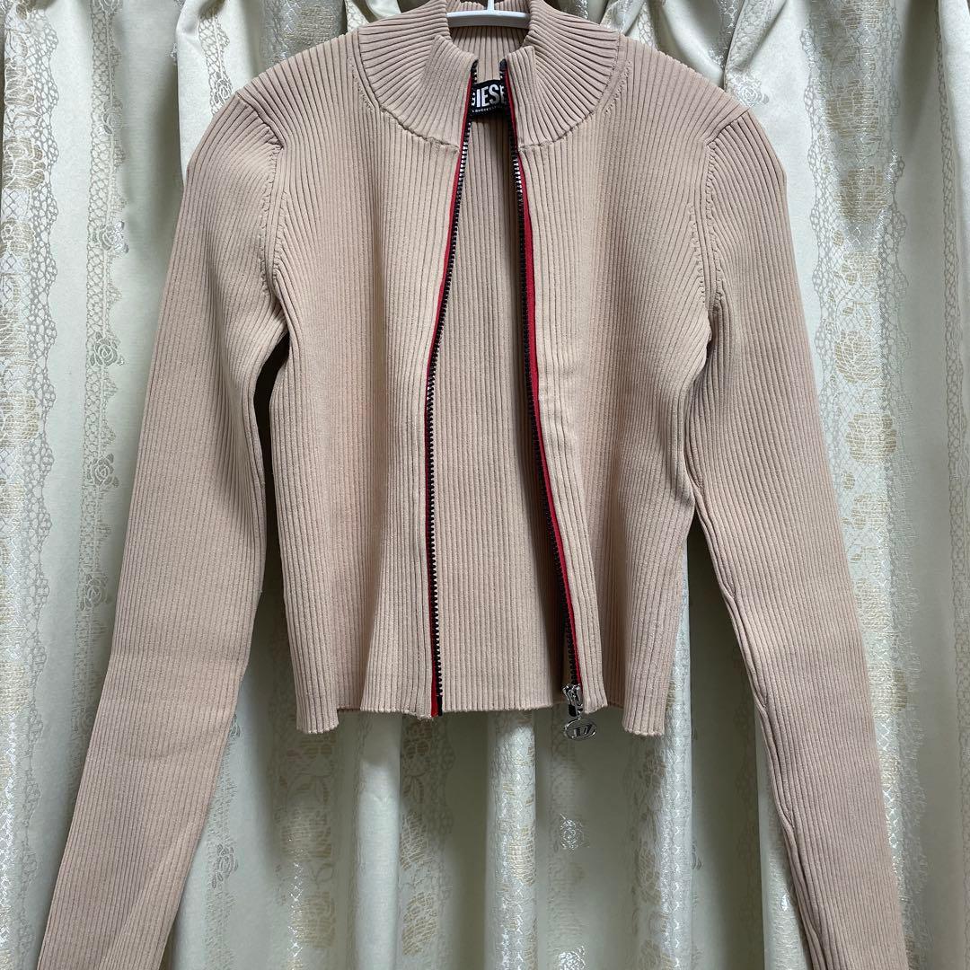 DIESEL 新品未使用　フルジップ カーディガン