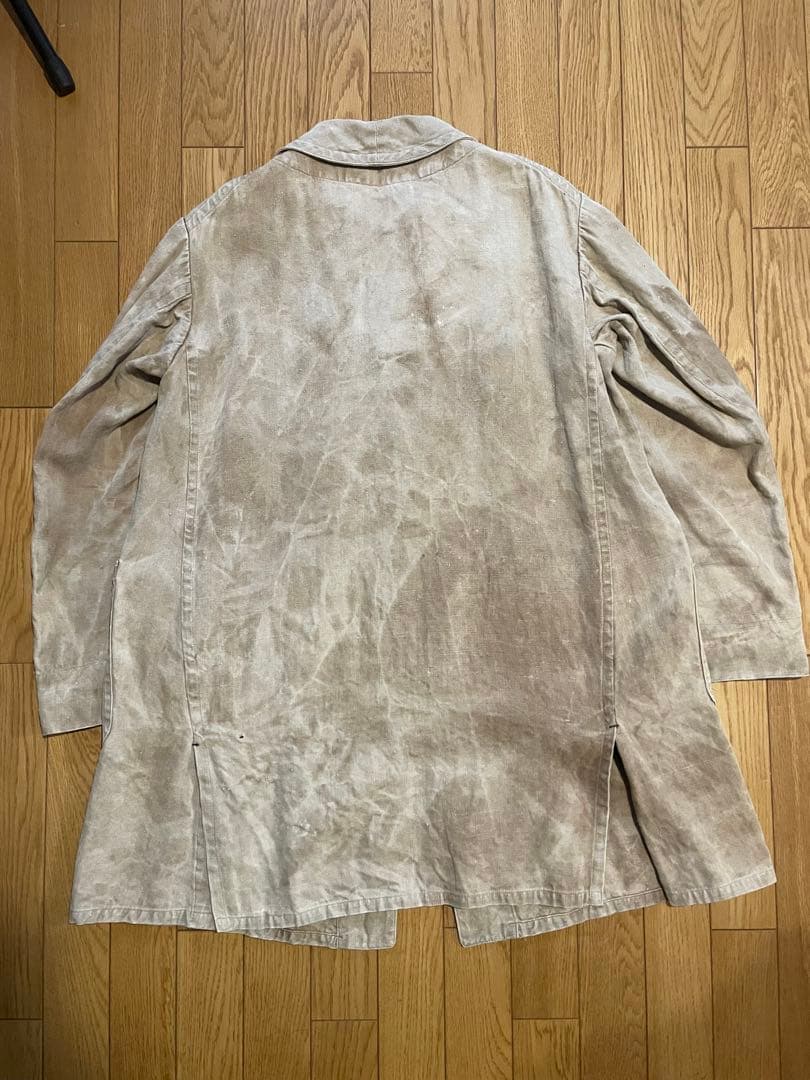 n*e様 〜30s brown linen hunting coat