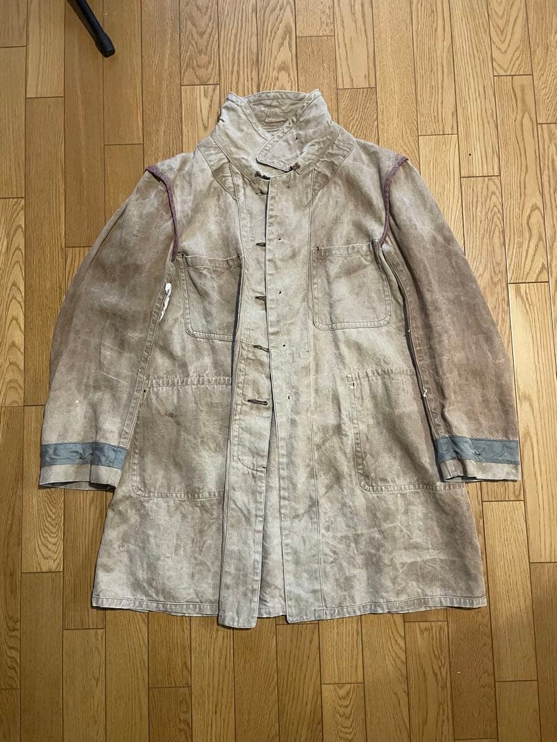 n*e様 〜30s brown linen hunting coat