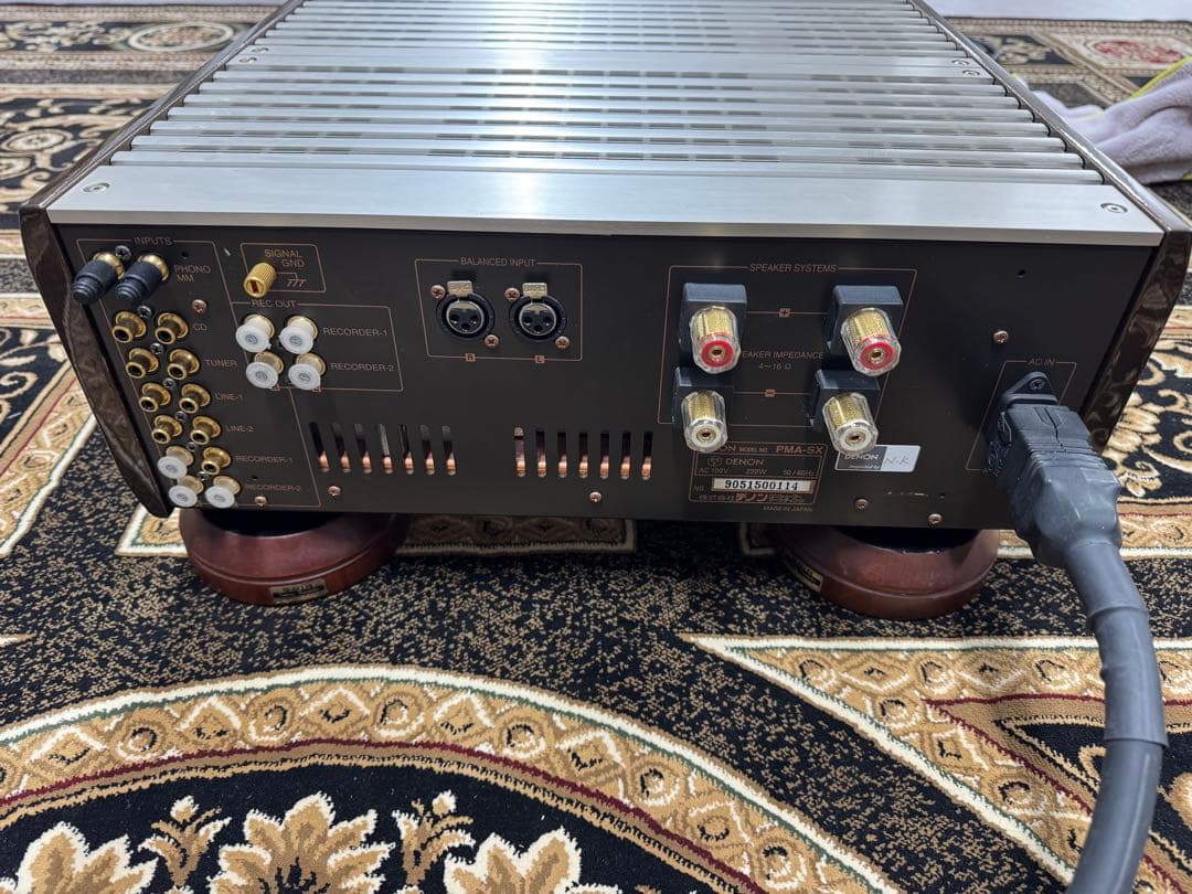 超美品 DENON PMA-SX 動作確認済み、取扱説明書、電源ケーブル付き