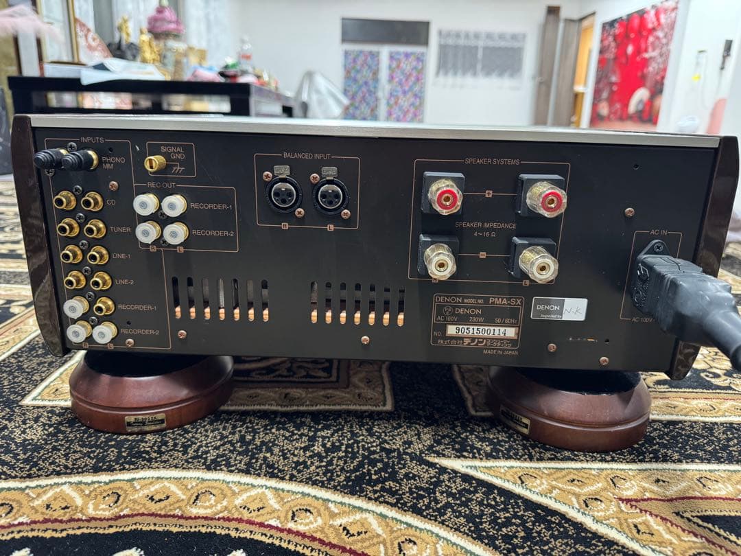 超美品 DENON PMA-SX 動作確認済み、取扱説明書、電源ケーブル付き