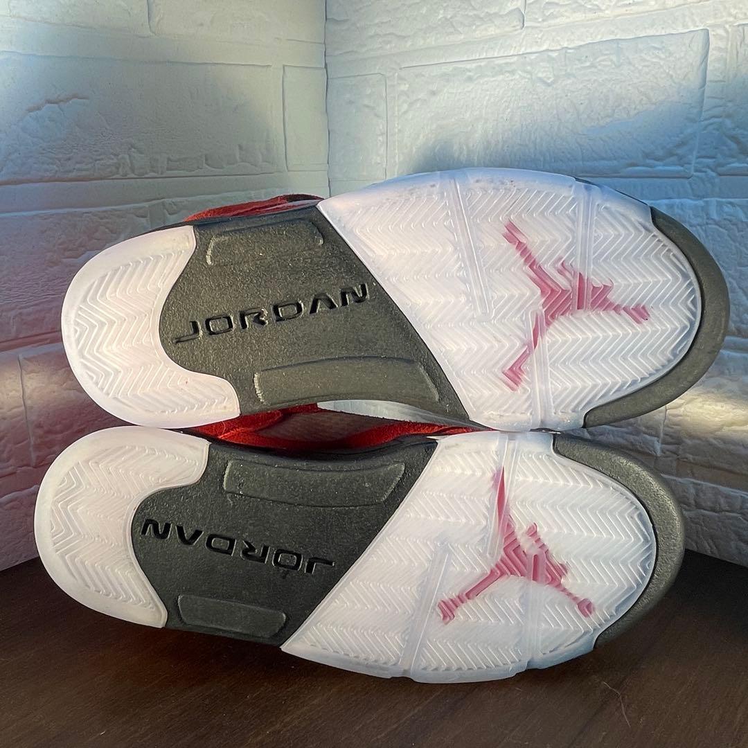 ナイキ　エアジョーダン5レトロ/NIKE25cm極美品/訳ありリカラー