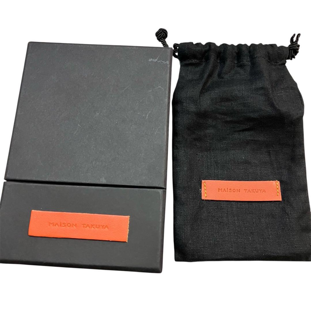 K*N様 MAISON TAKUYA メゾンタクヤ 名刺入れ　グレー　未使用