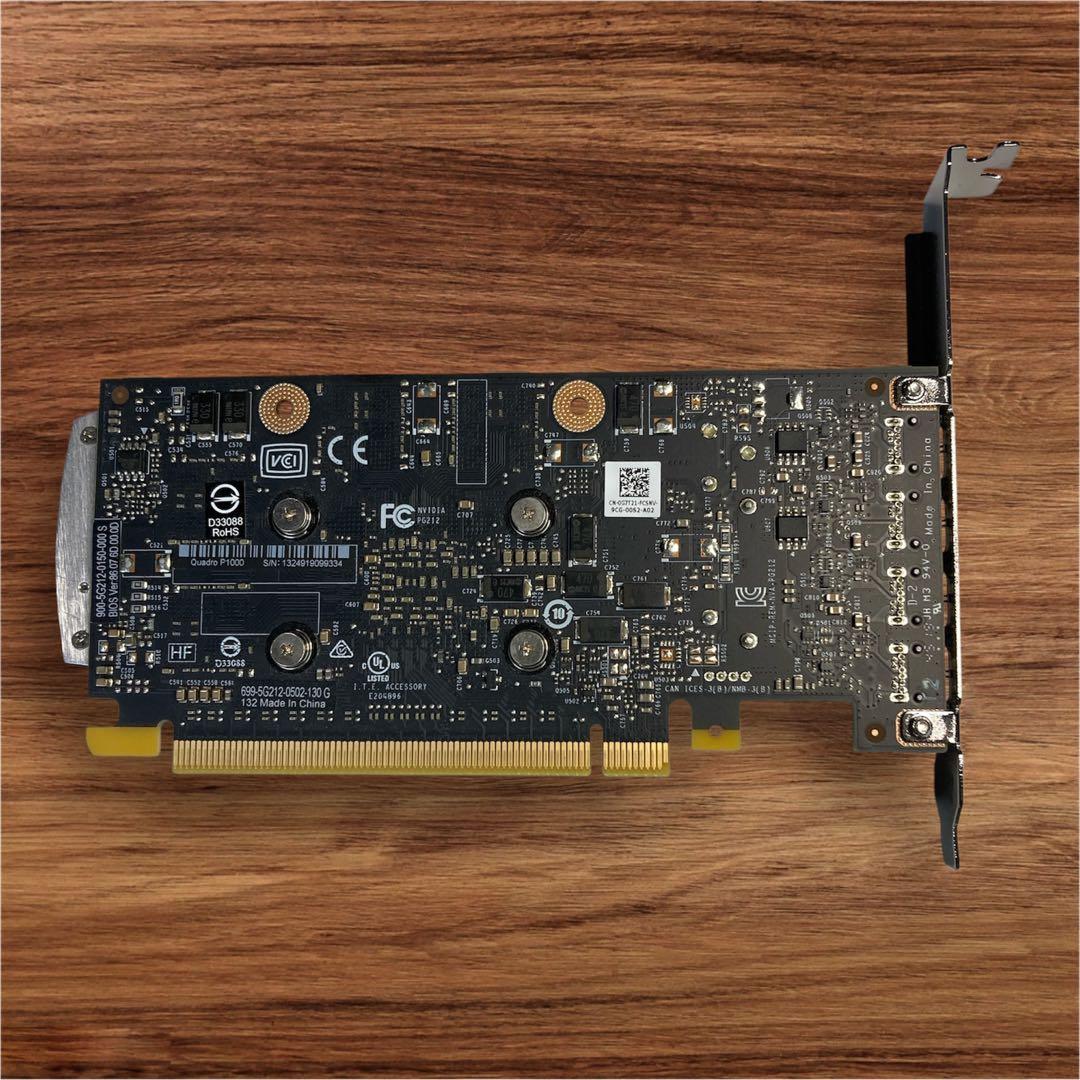 【動作確認済み】NVIDIA QUADRO P1000 グラフィックボード
