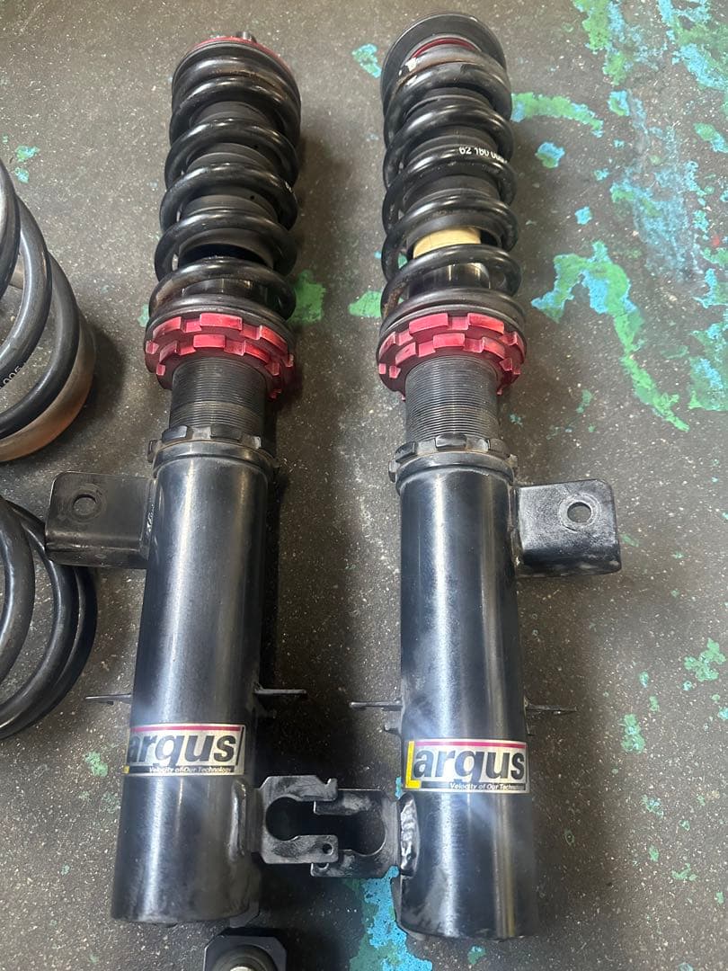 argus アバルト595 車高長キット