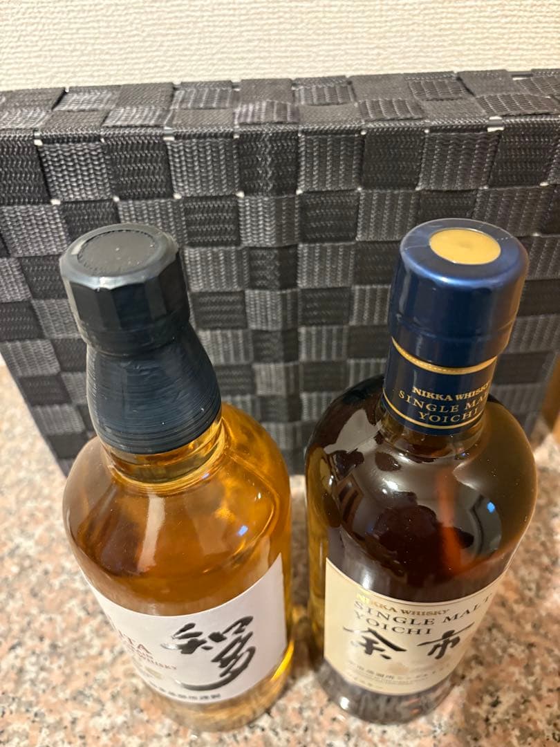 【新品未開封】サントリー 知多 & ニッカ シングルモルト余市 セット