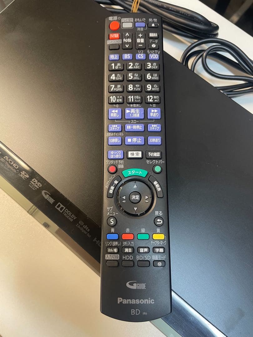 Panasonic DMR-BRW1000 ブルーレイレコーダー