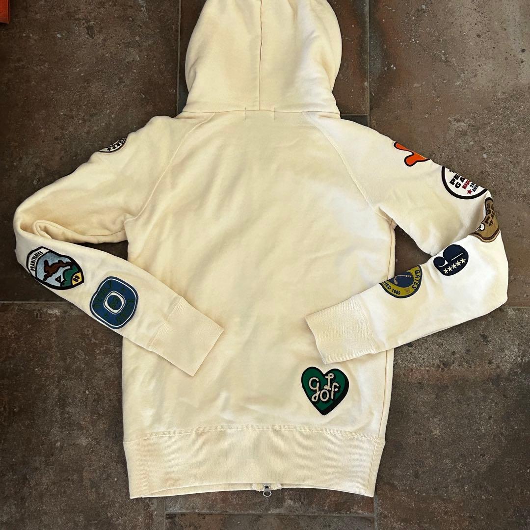 パーリーゲイツ　ワッペンパーカー　レディース　サイズ1