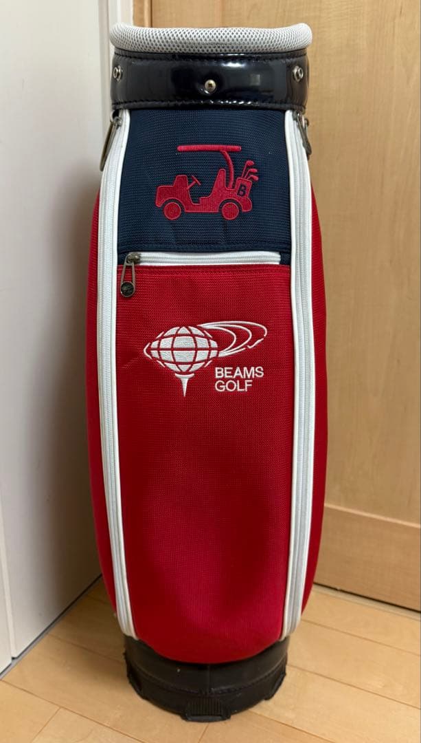 完売★ビームス★キャディバッグ★ゴルフ★BEAMS★ゴルフバッグ★渋野日向子
