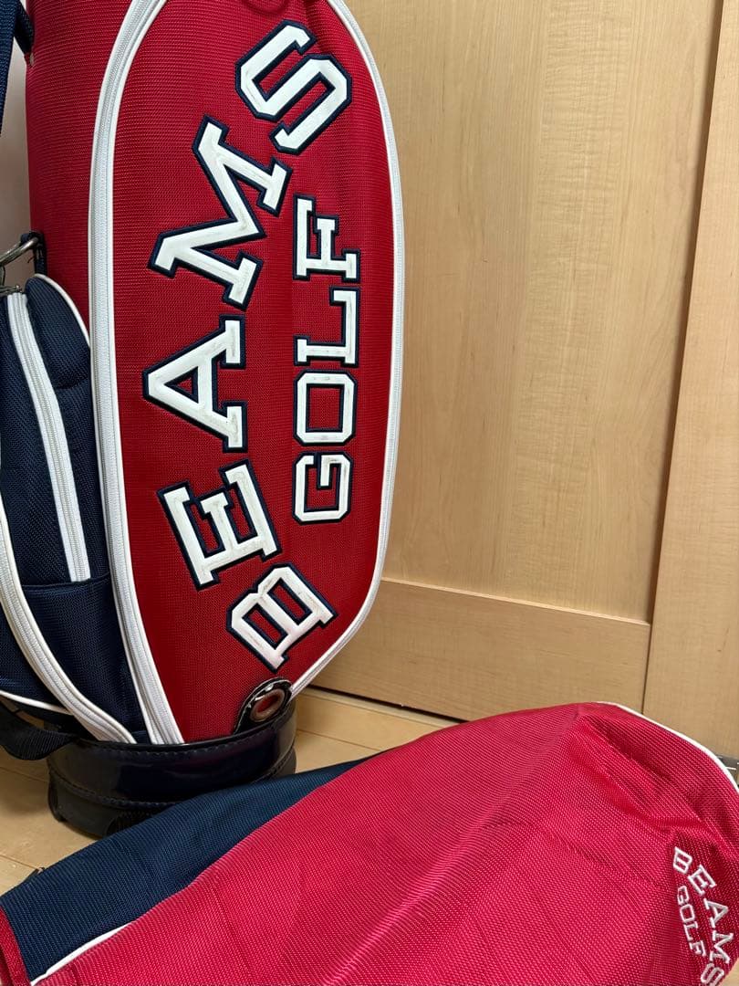 完売★ビームス★キャディバッグ★ゴルフ★BEAMS★ゴルフバッグ★渋野日向子