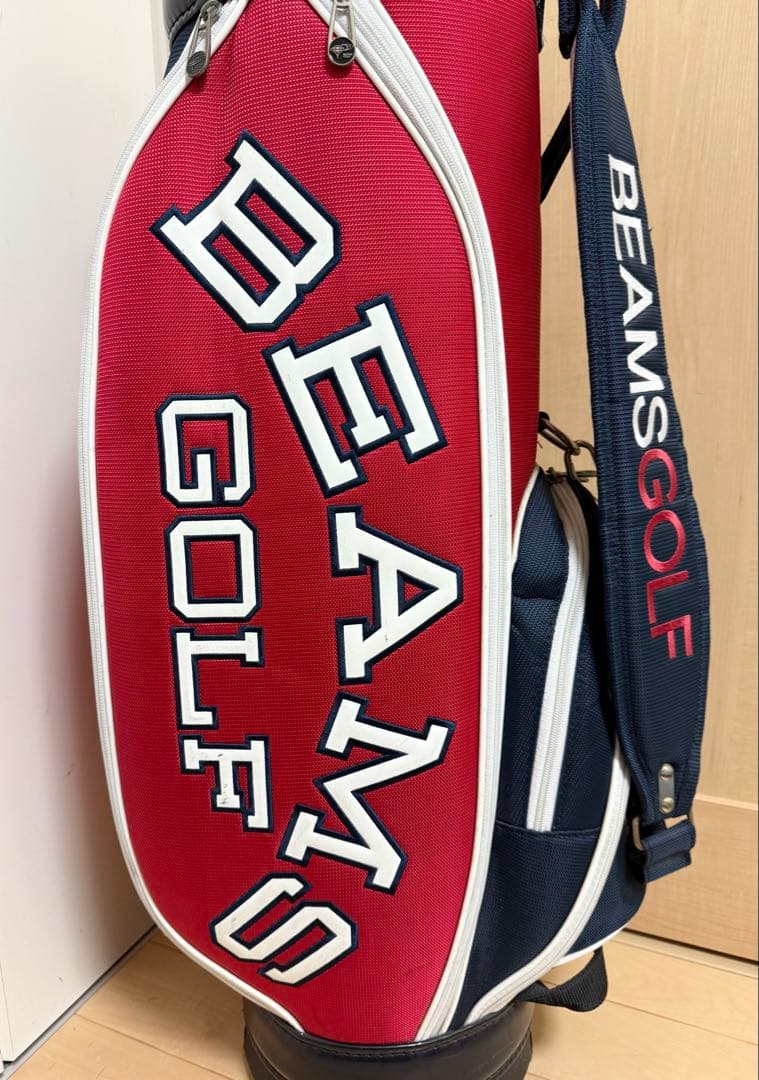 完売★ビームス★キャディバッグ★ゴルフ★BEAMS★ゴルフバッグ★渋野日向子