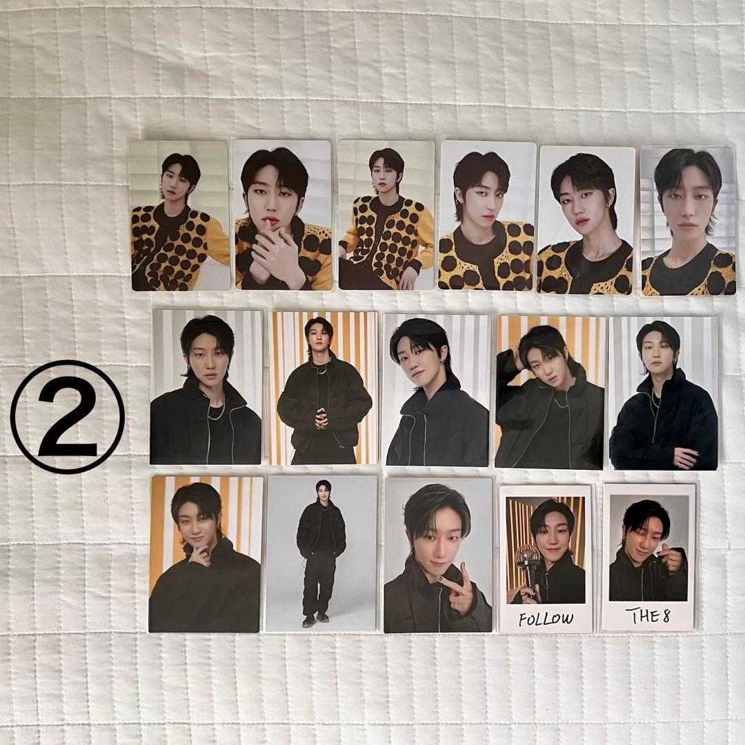 seventeen the8 トレカ love follow again コンプ