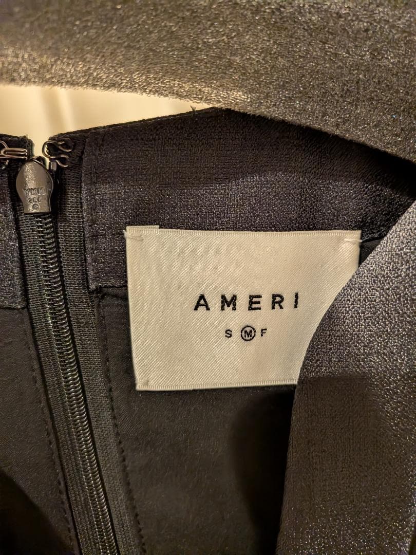 アメリ　ノースリーブ　ボタニカル　ドレス