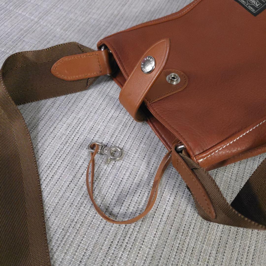 極美品　PORTER　ポーター　CISCO　シスコ　ショルダーバッグ　レザー