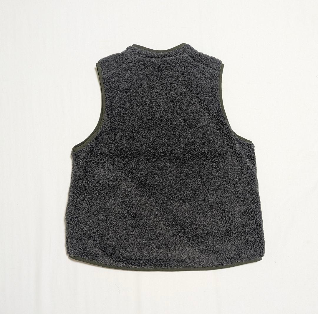 新品 NATURAL LAUNDRY ボアリバーシブルタブベスト size 2