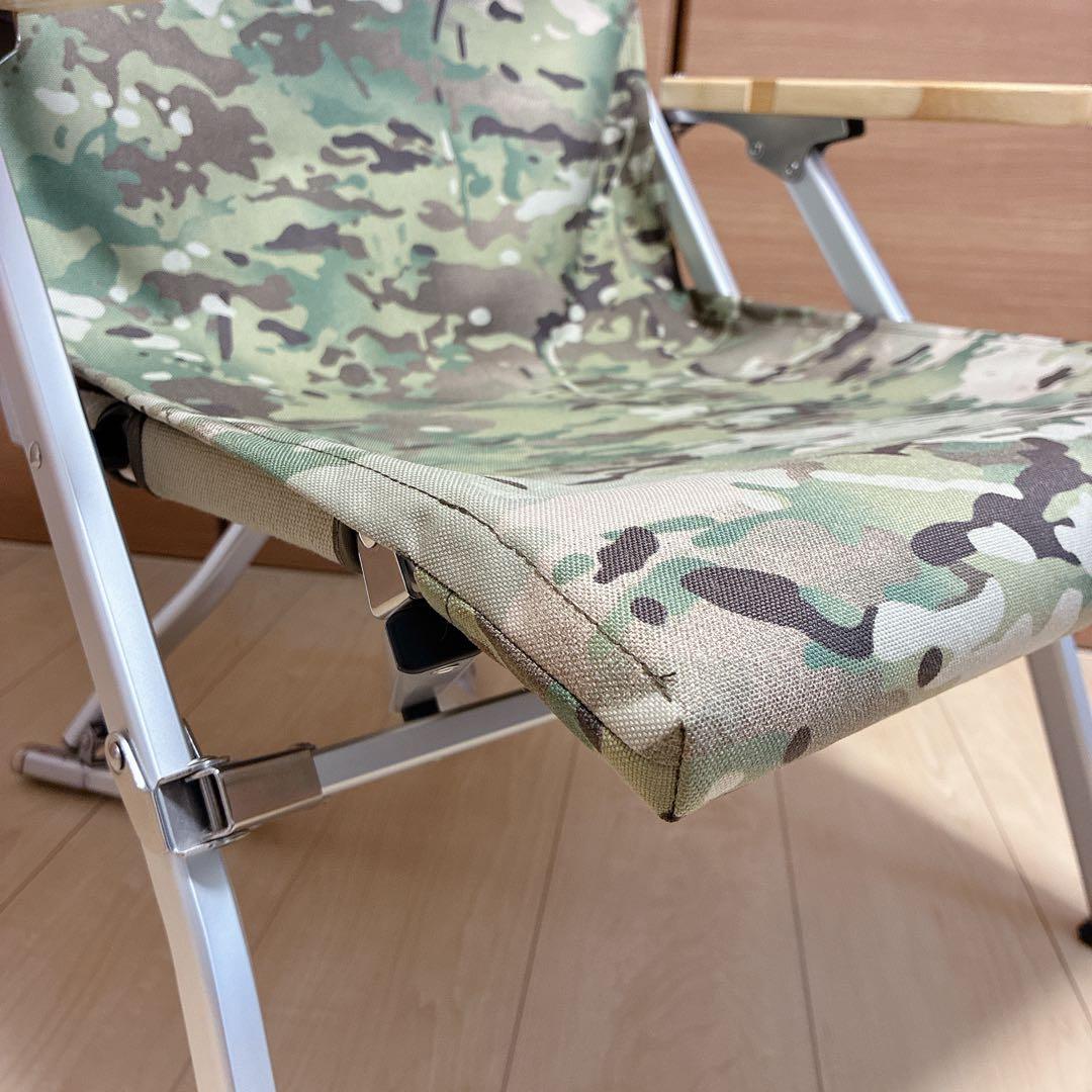 専用出品　シートカバー　ローチェア30 スノーピーク 迷彩　コーデュラ　ナイロン