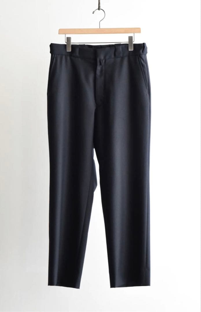 COMOLI 25AW ウールサージ パンツ コモリ