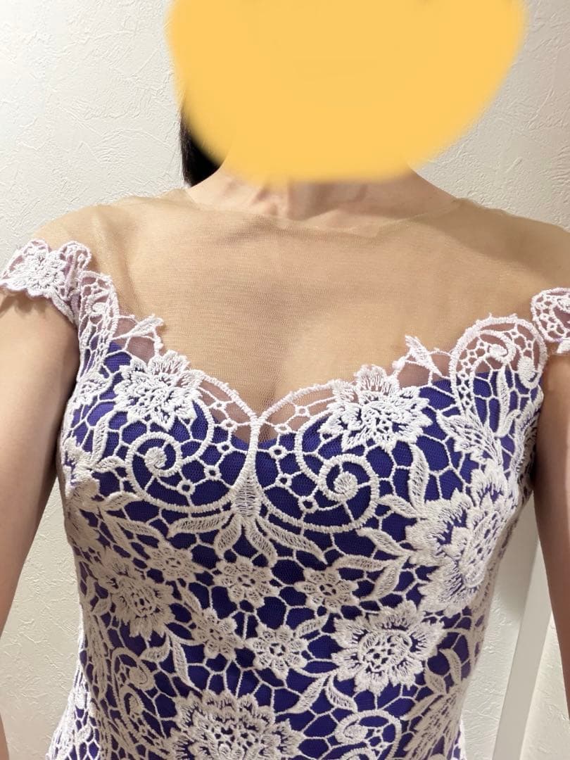 タダシショウジ ♡ツーピース レースが美しいドレス